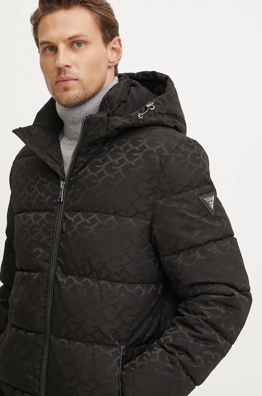 Bunda Guess MONOGRAM čierna M4BL42.WG9L2