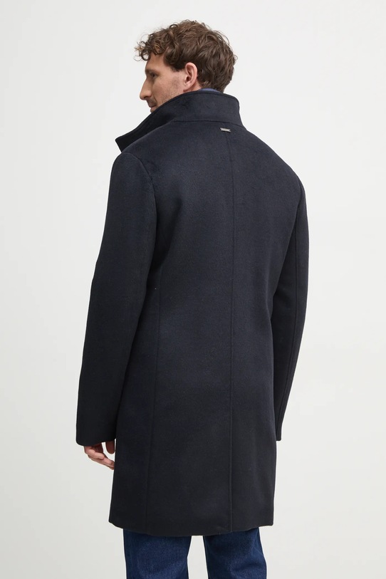 Oblečení Kabát s příměsí vlny Guess URBAN M4BL30.WGJ82 námořnická modř