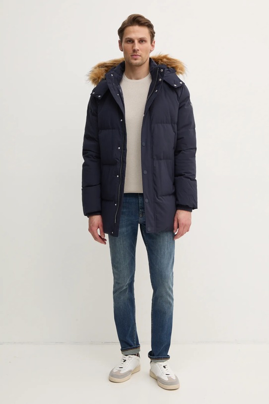 Pernata jakna Guess M4BL53.WG7X2 mornarsko plava NC24