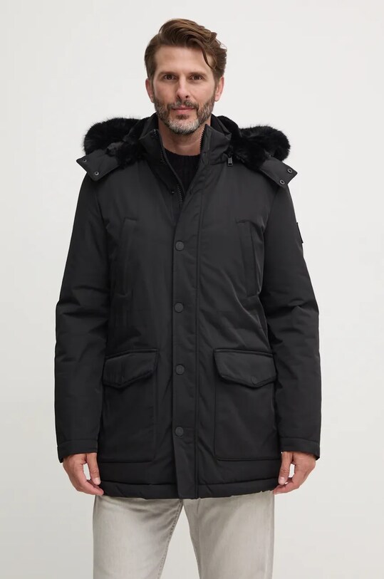 Куртка Guess чорний M4BL41.WGJP2