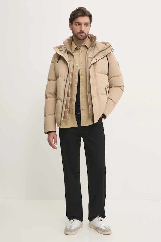 Pernata jakna Guess M4BL43.WGJR2 bež AW24