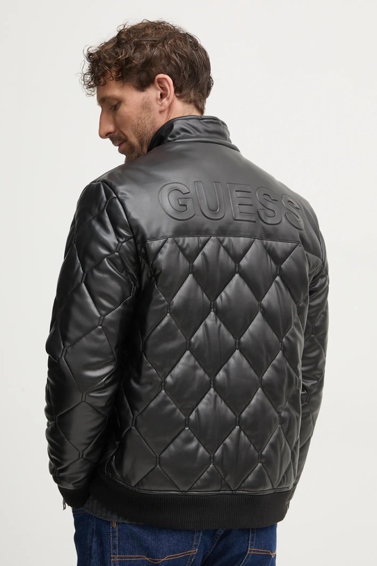 Bunda Guess bomber čierna M4BL28.WGJ60