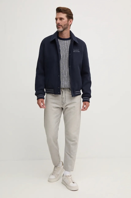 Куртка Guess MELTON M4BL29.WGJ72 темно-синій AW24
