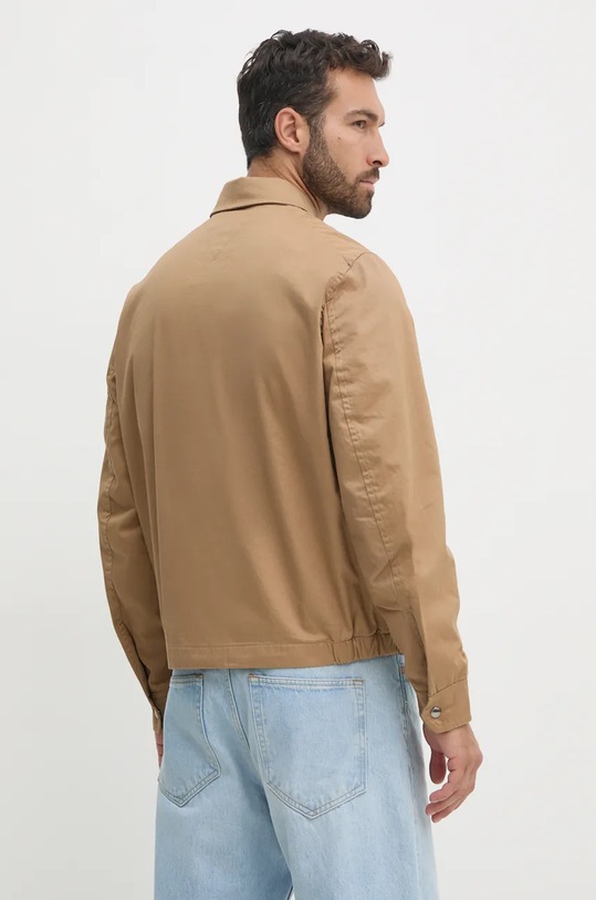 Oblečení Bavlněná bunda Tommy Hilfiger MW0MW36603 béžová