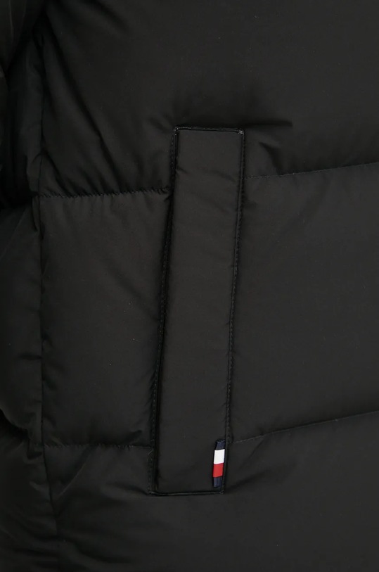 Tommy Hilfiger geaca de puf MW0MW36666 negru