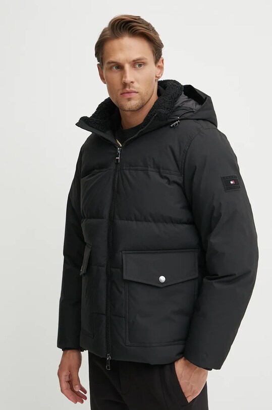 Tommy Hilfiger kurtka czarny MW0MW37125