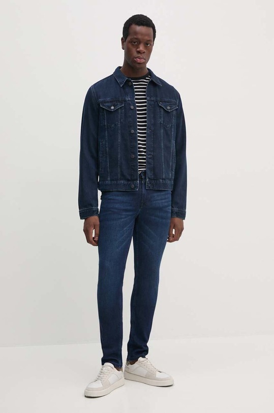 Traper jakna Tommy Hilfiger MW0MW37263 mornarsko plava AW24