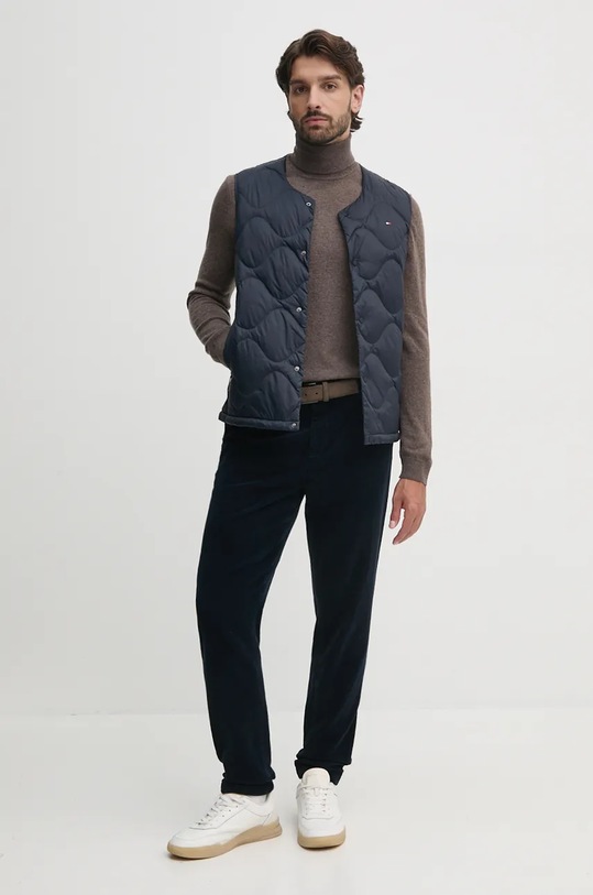 Tommy Hilfiger bezrękawnik puchowy MW0MW36583 granatowy AW24