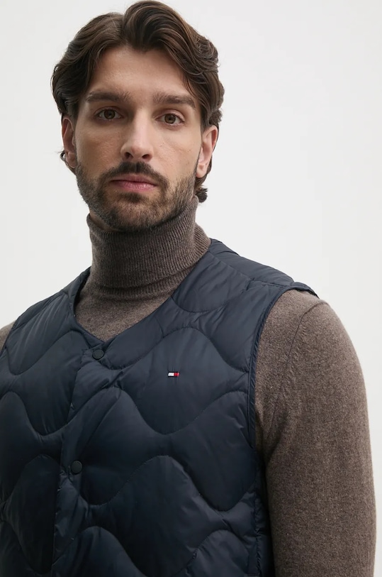 Tommy Hilfiger bezrękawnik puchowy granatowy MW0MW36583