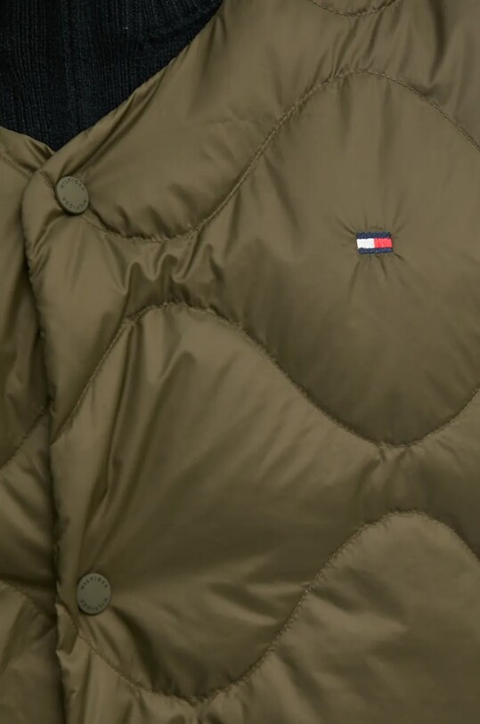 Αμάνικο από πούπουλα Tommy Hilfiger MW0MW36583 πράσινο