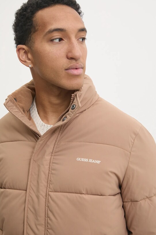 Bunda Guess Jeans béžová M4BL20.WGII2