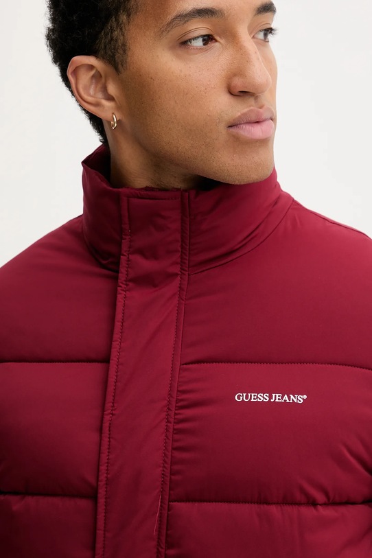 Bunda Guess Jeans burgundské M4BL20.WGII2