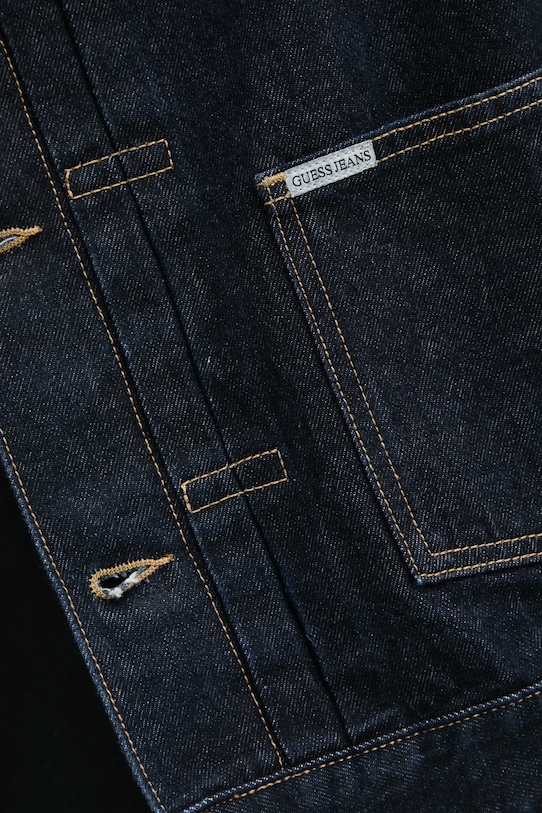 Джинсова куртка Guess Jeans M4BN46.D5HS1 темно-синій