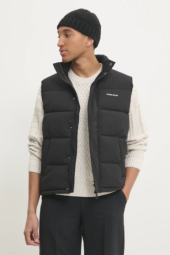 Vesta Guess Jeans s podšívkou černá M4BN47.WGII2