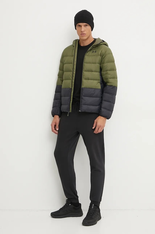 Under Armour geaca de puf LEGEND DOWN 1385837 verde AW24