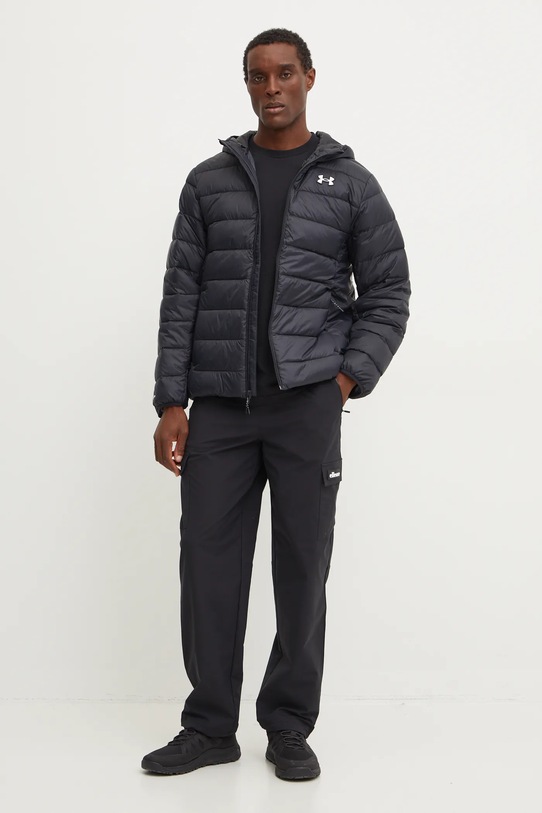 Under Armour geaca de puf LEGEND DOWN 1385837 negru AW24