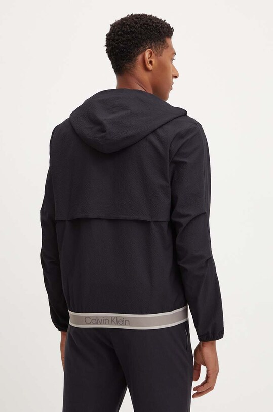 Îmbrăcăminte Calvin Klein Performance jacheta de antrenament 00GMF4O505 negru