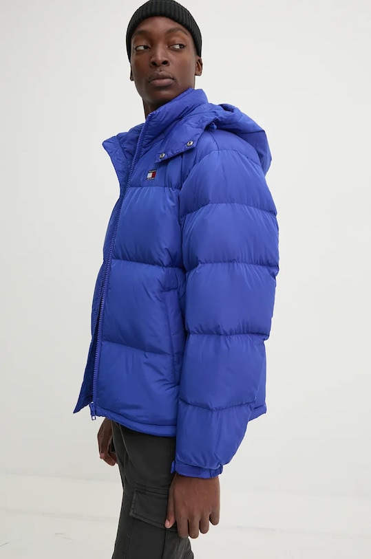 Пухова куртка Tommy Jeans блакитний DM0DM19537