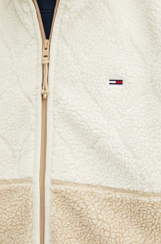 Tommy Jeans felpa in pile DM0DM19644 beige