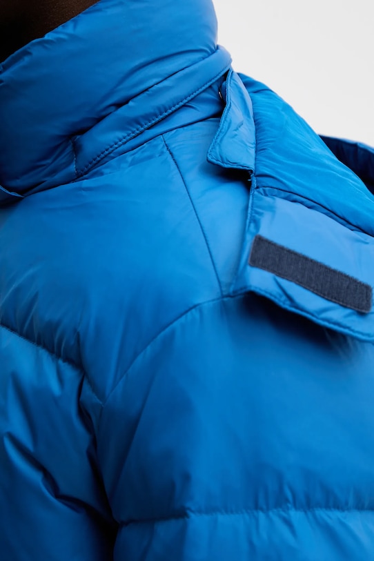 Páperová bunda Tommy Jeans DM0DM19786 tmavomodrá