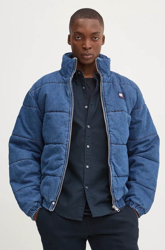 Tommy Jeans kurtka jeansowa niebieski DM0DM20438