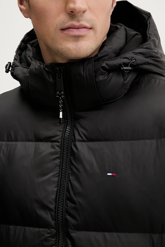 Tommy Jeans kurtka puchowa czarny DM0DM20466
