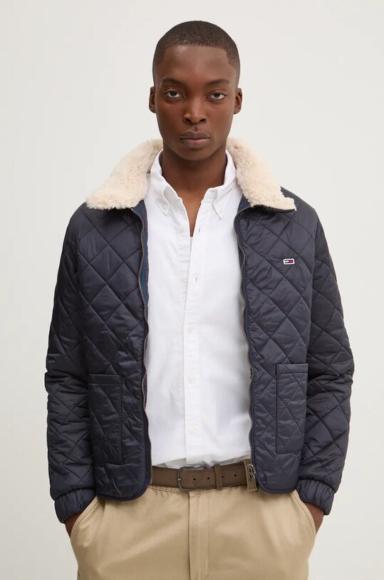 Rifľová bunda Tommy Jeans DM0DM20470