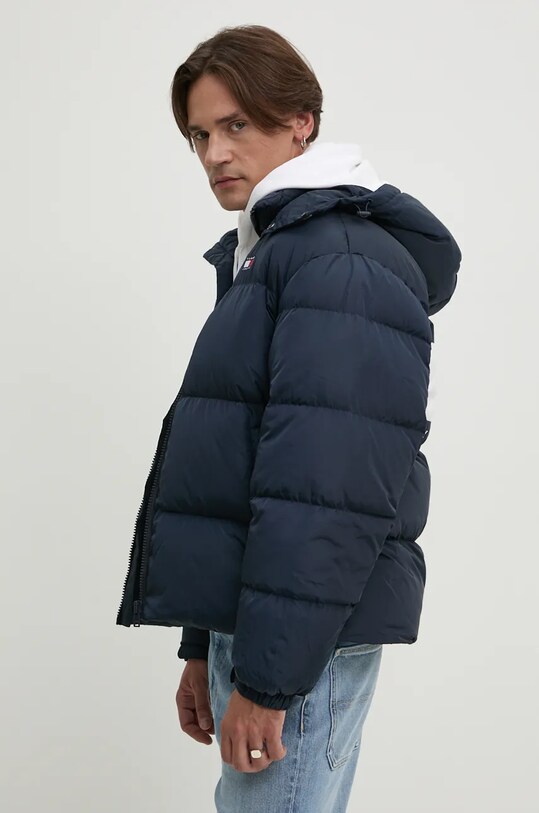 Пуховая куртка Tommy Jeans тёмно-синий DM0DM20479