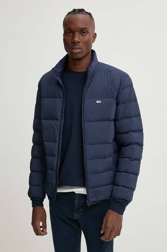 Пухова куртка Tommy Jeans пухова легка темно-синій DM0DM20686