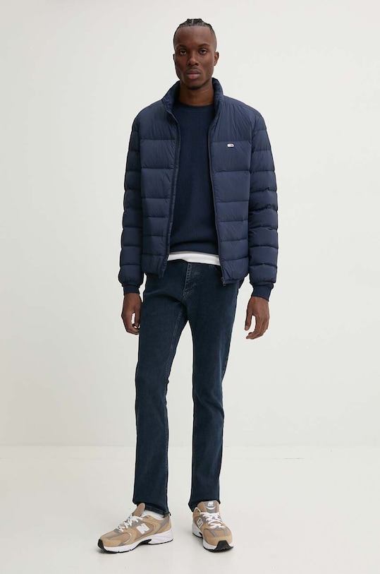 Μπουφάν με επένδυση από πούπουλα Tommy Jeans DM0DM20686 σκούρο μπλε AW24