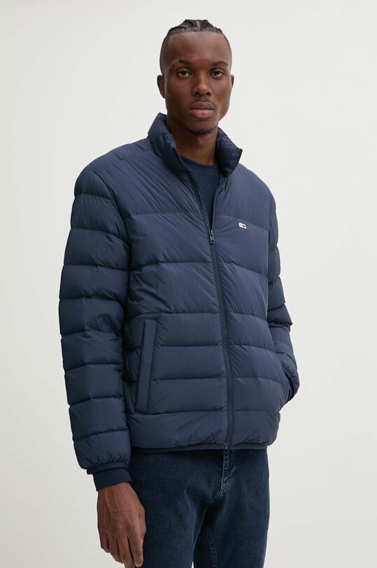 Пухова куртка Tommy Jeans темно-синій DM0DM20686