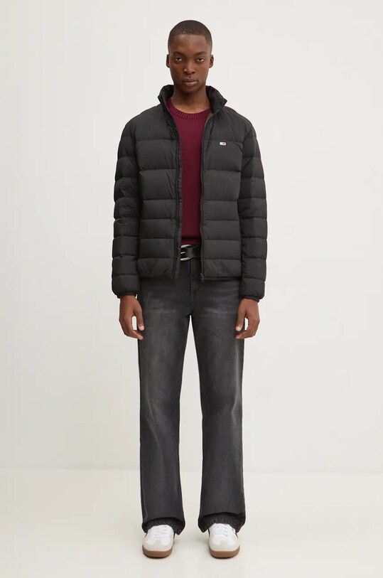 Пуховая куртка Tommy Jeans DM0DM20686 чёрный AW24