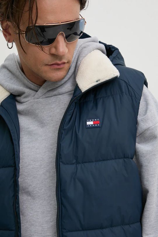 Tommy Jeans bezrękawnik DM0DM19632 granatowy