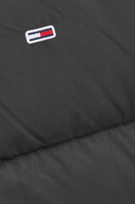 Tommy Jeans vesta de puf negru DM0DM20465