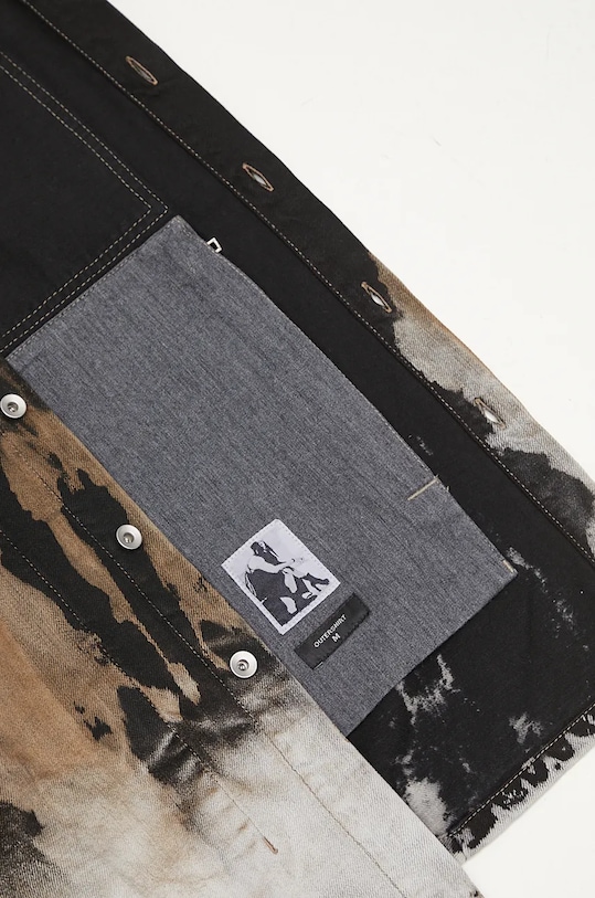 Rick Owens giacca di jeans Outershirt DU02D2755.BSUN nero