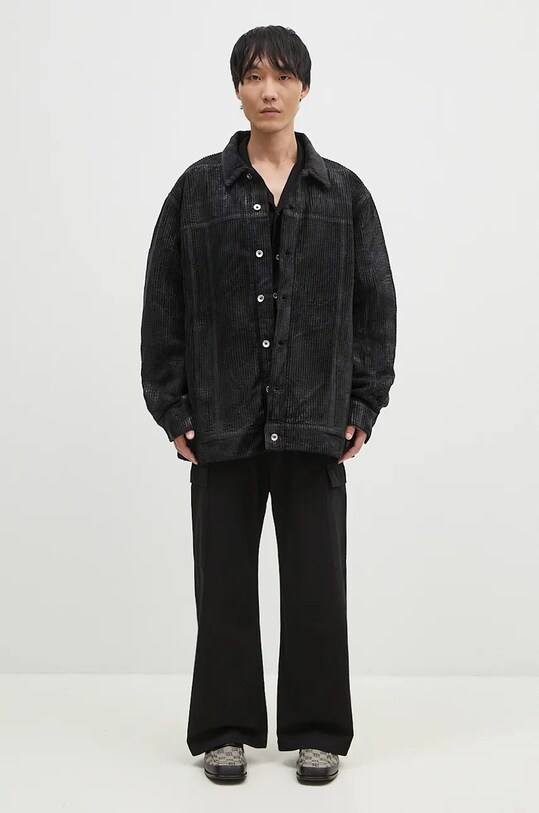 Rick Owens corduroy jacket Jumbo Worker DU02D2761.HCF