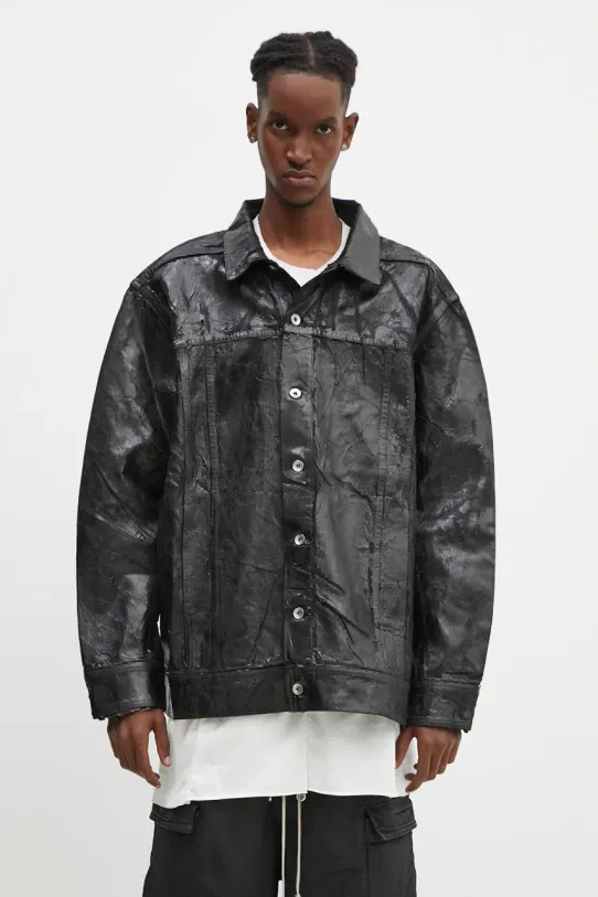 Куртка Rick Owens Jumbo Worker інші чорний DU02D2761.BMC