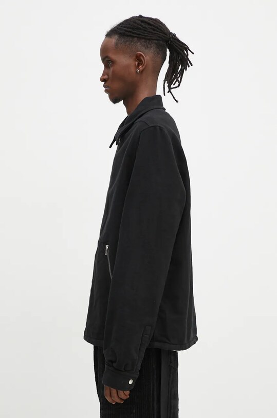 Rick Owens giacca Zipfront Jacket DU02D2783.MO nero AW24