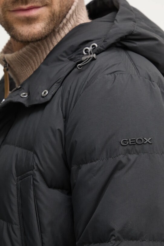 Geox geaca de puf M4626N.T3147.F9000 negru