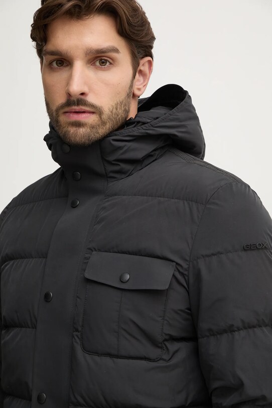 Geox geaca negru M4628M.T3129.F9000