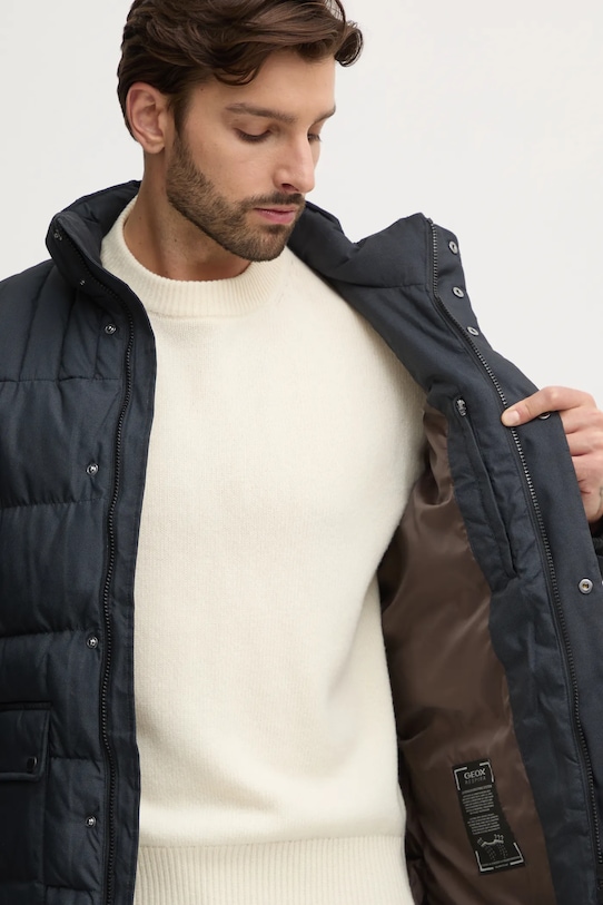 Bunda Geox sivá M4628U.T3141.F9112