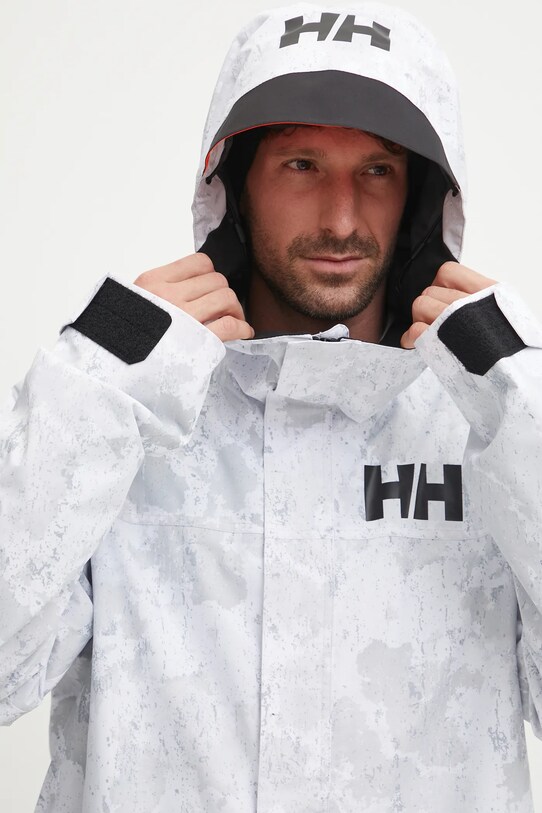 Helly Hansen kurtka narciarska ULLR D Shell Graphic szary 66046