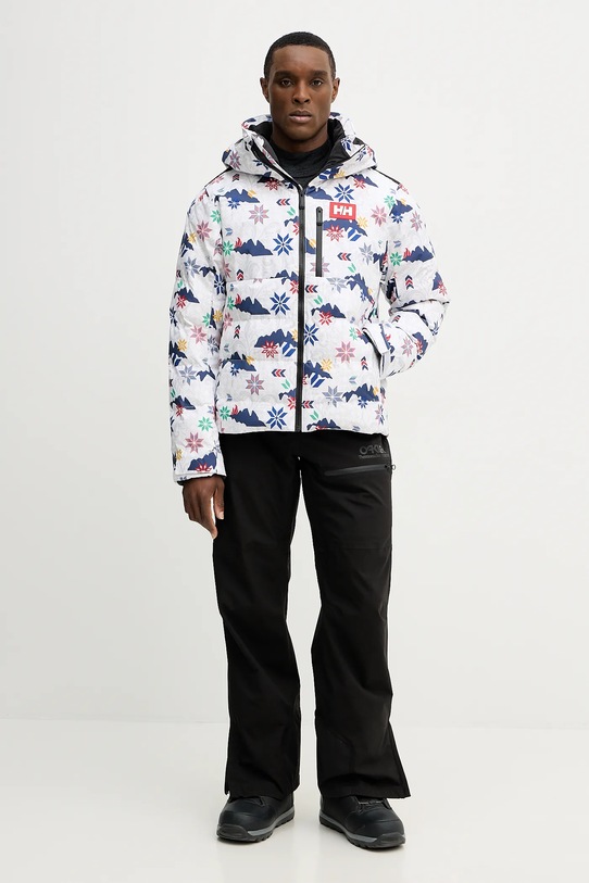 Odzież Helly Hansen kurtka narciarska Kvitfjell Race 66043 biały