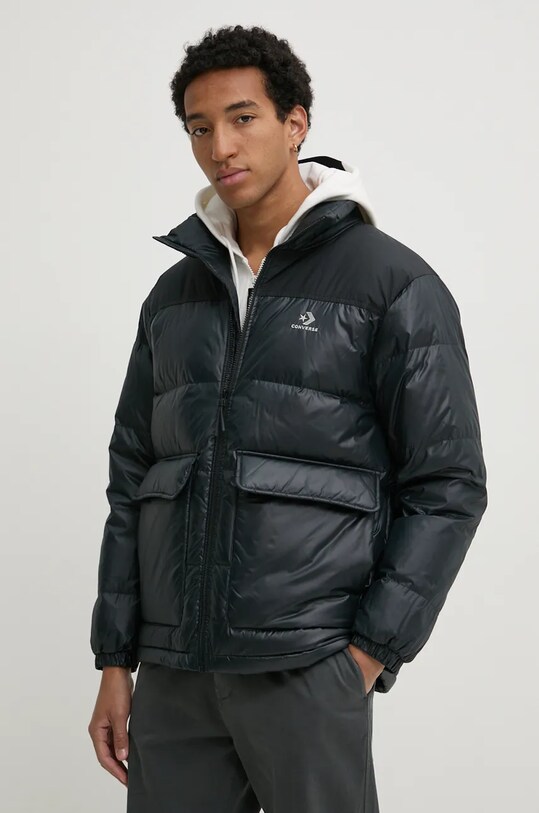 Пухова куртка Converse з підкладкою чорний 10027145.A03