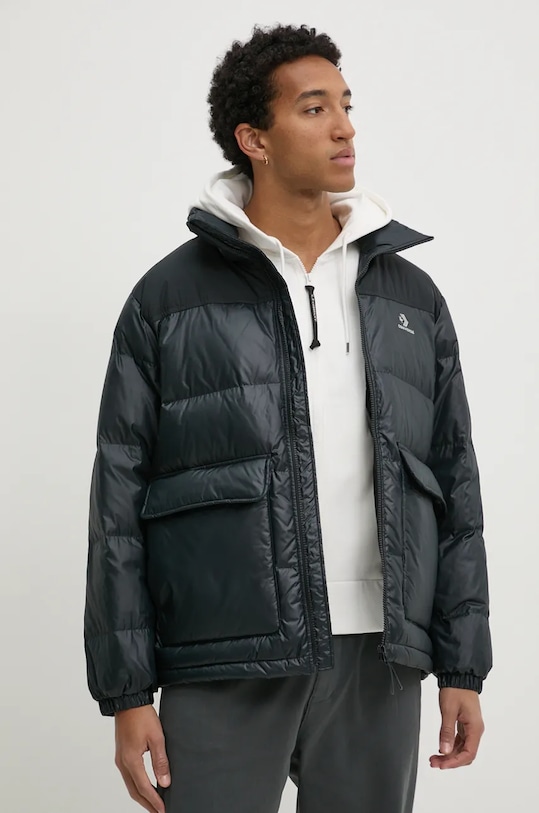 Пухова куртка Converse чорний 10027145.A03