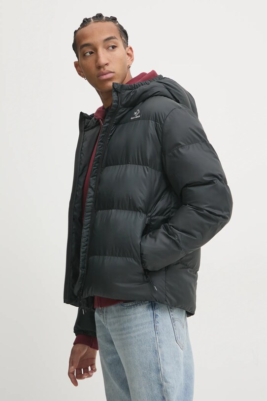 Bunda Converse černá 10026729.A03