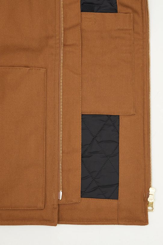 Бавовняна безрукавка Carhartt WIP Classic Vest I015251.HZ01 коричневий