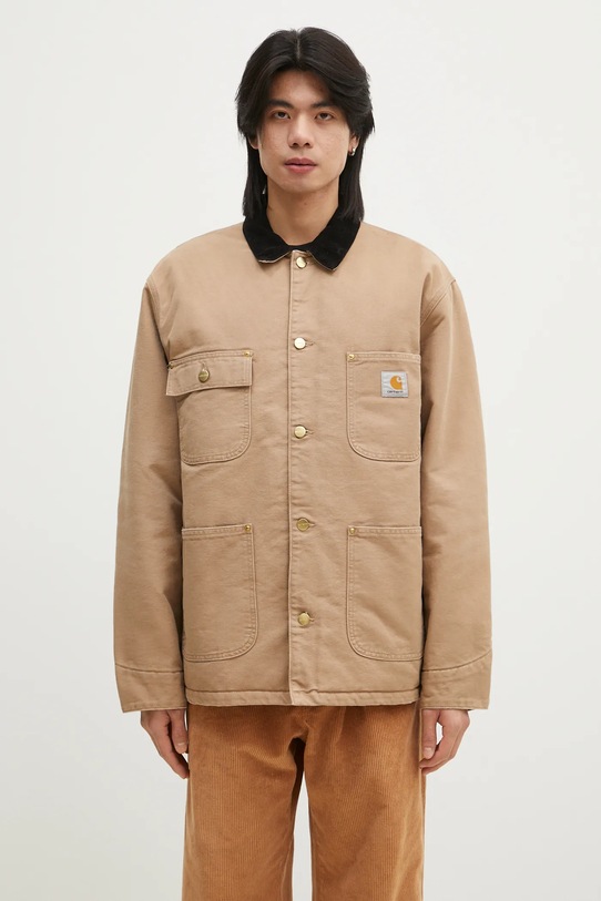Carhartt WIP cotton shirt jacket OG Chore Coat other beige I027357.2I73K