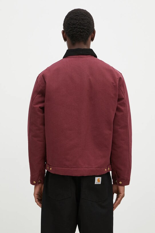 Clothing Carhartt WIP cotton shirt jacket OG Detroit Jacket I027358.2CP3K maroon