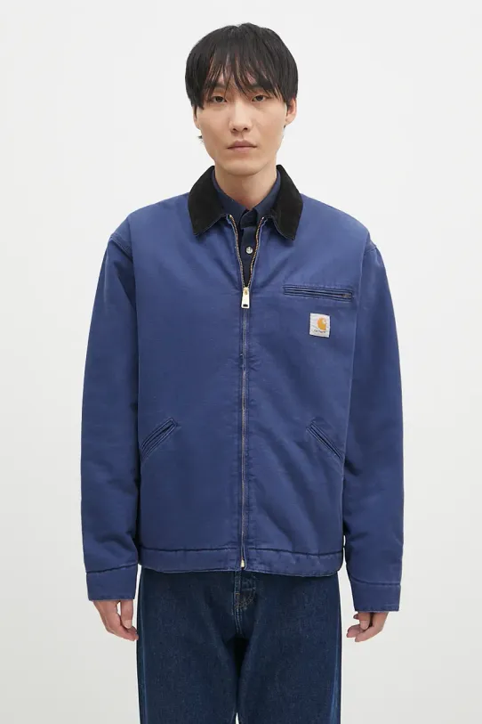 Carhartt WIP cotton jacket OG Detroit Jacket other blue I027358.2IB3K